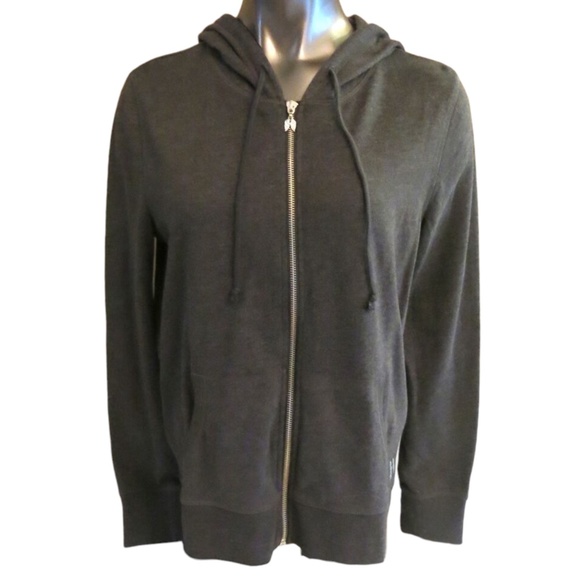 Victoria's Secret Los Angeles Full Zip Hoodie Sweatshirt M - Picture 2 of 2